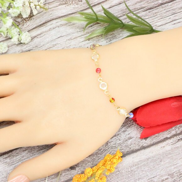 "Trendy Bracelet for Girls & Women – Cute, Adjustable & Gift-Ready | MLCRC1170 - Picture 8 of 10